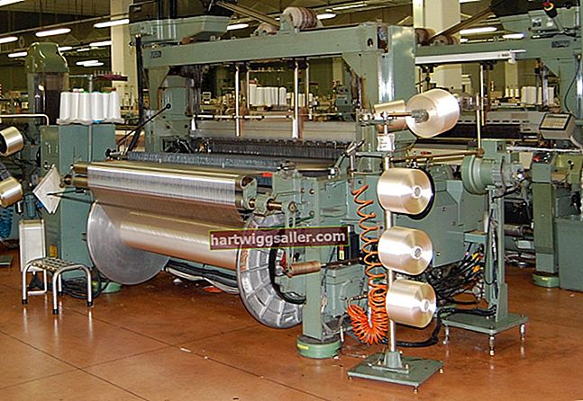 纺织工业中使用的机器类型