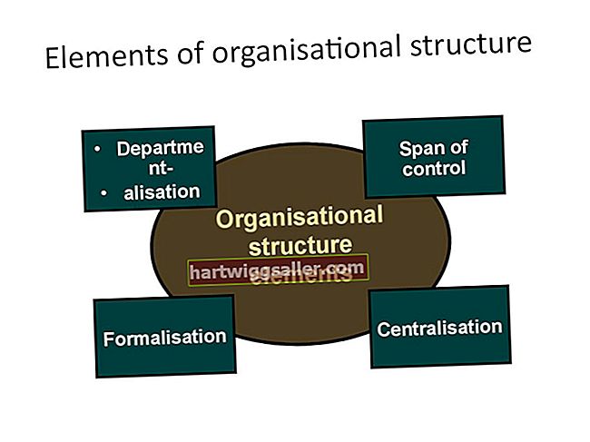 Quatre elements bàsics de l'estructura organitzativa
