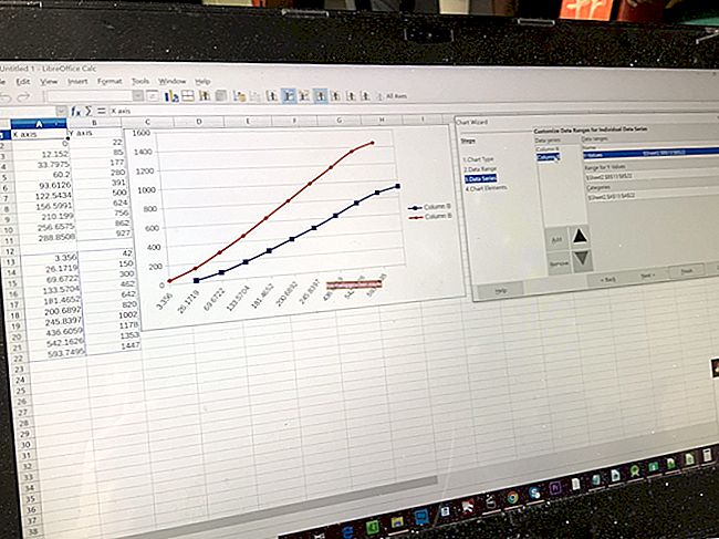 Como colocar dois conjuntos de dados em um gráfico no Excel