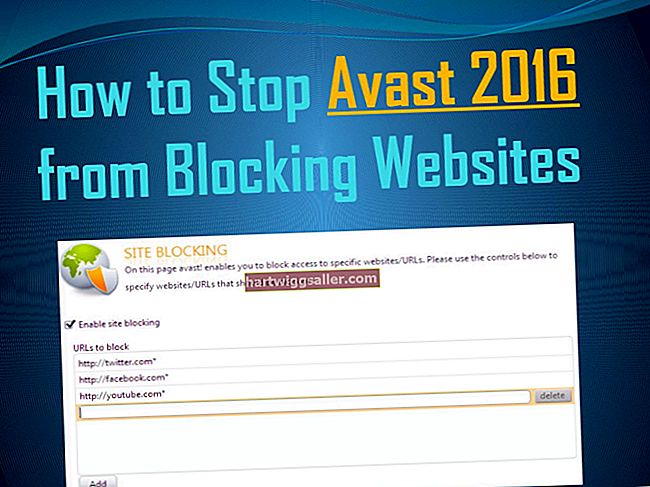 Com evitar que Avast bloquegi llocs web
